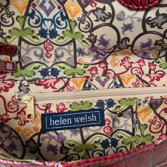 Helen welsh burgundy purse - Picture 4 of 8